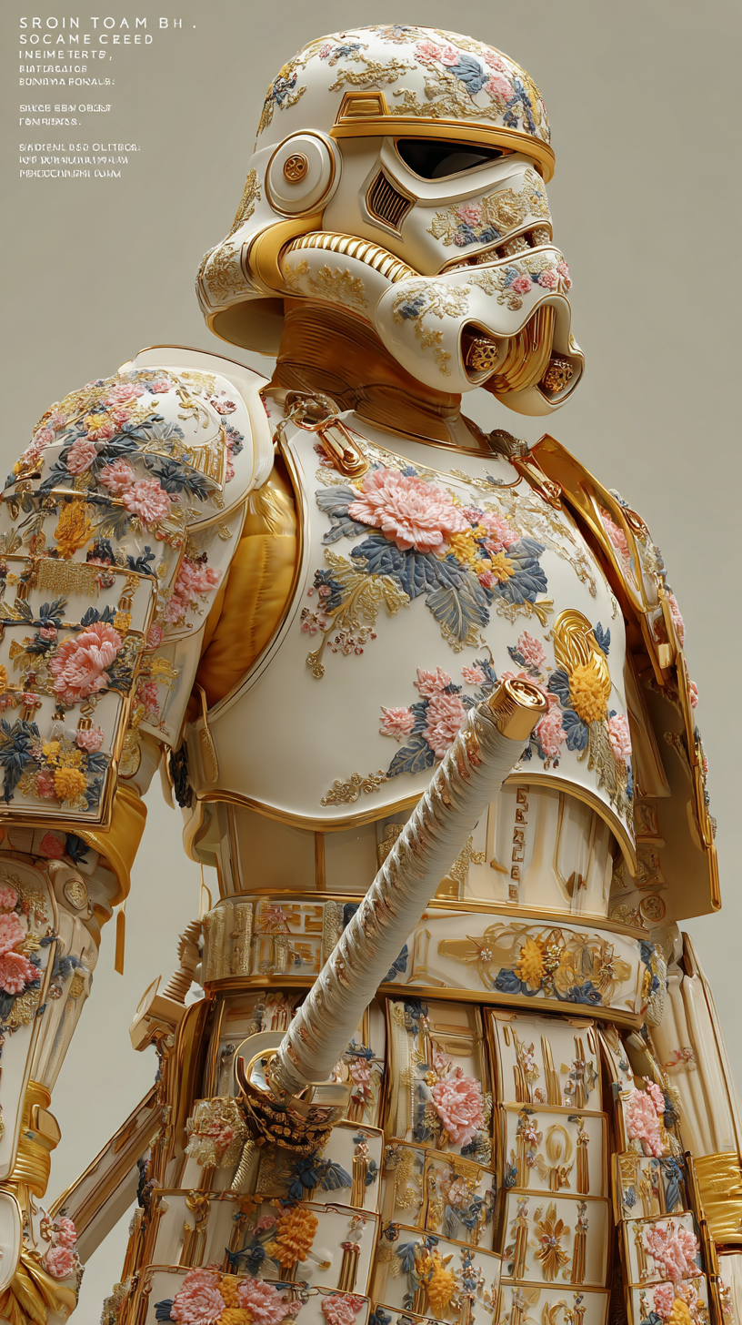 Imperial Floral Samurai Trooper
