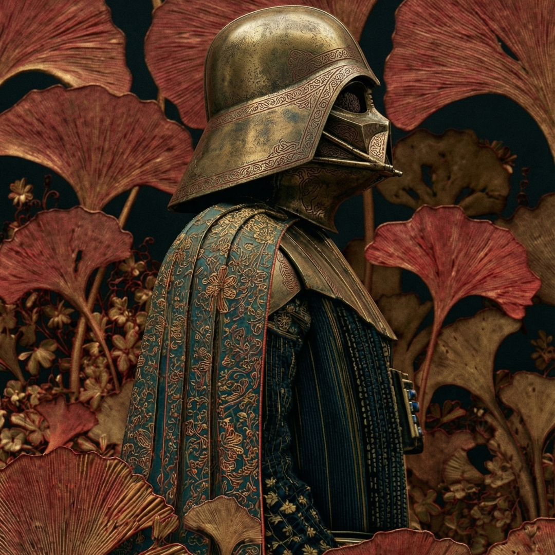 Darth Vader  Floral Ornament