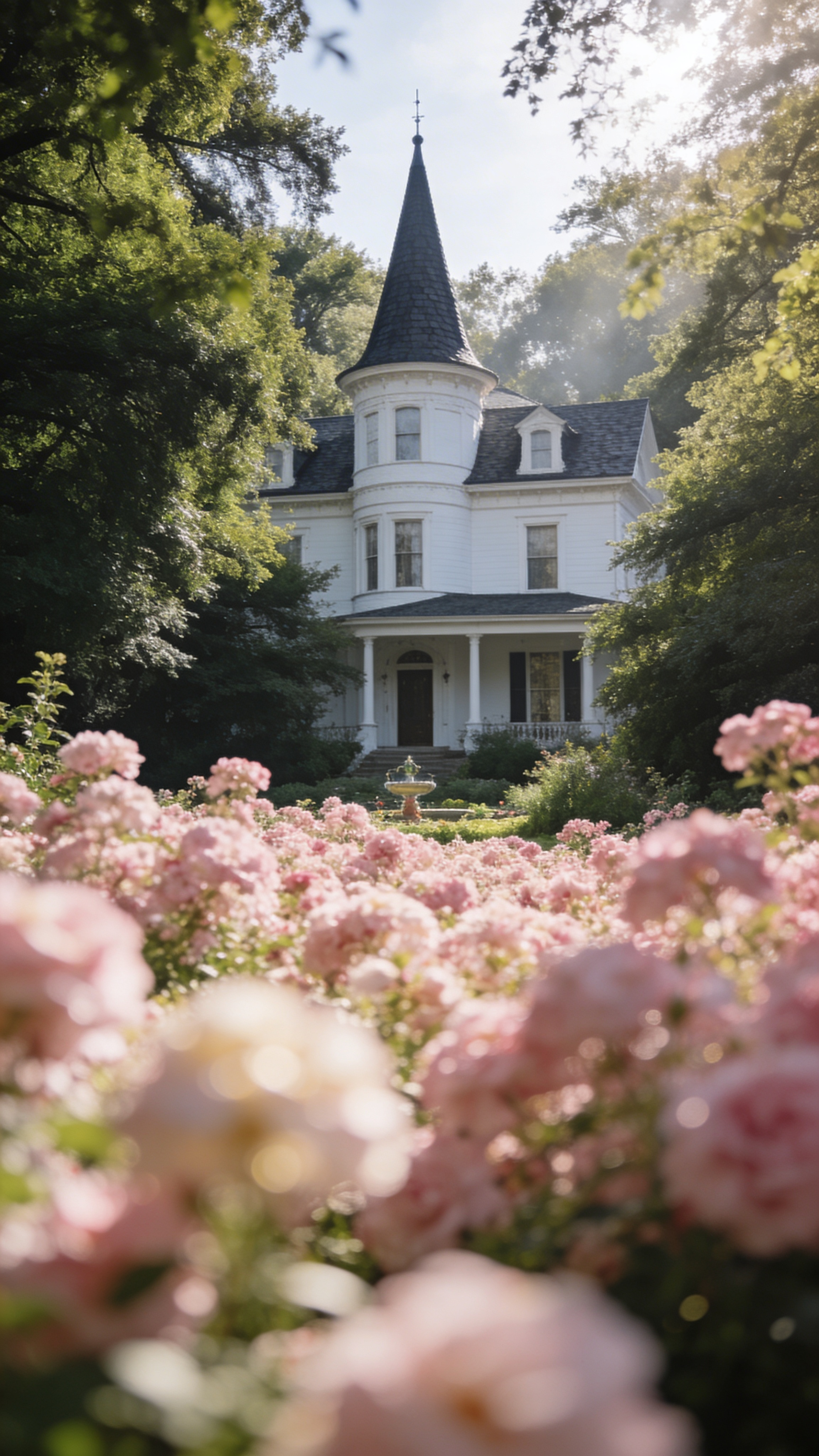 The Estate in Rose Morning