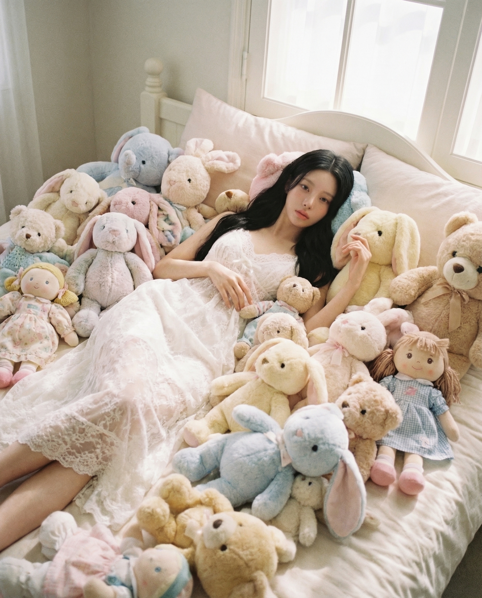 a bed of seven styles