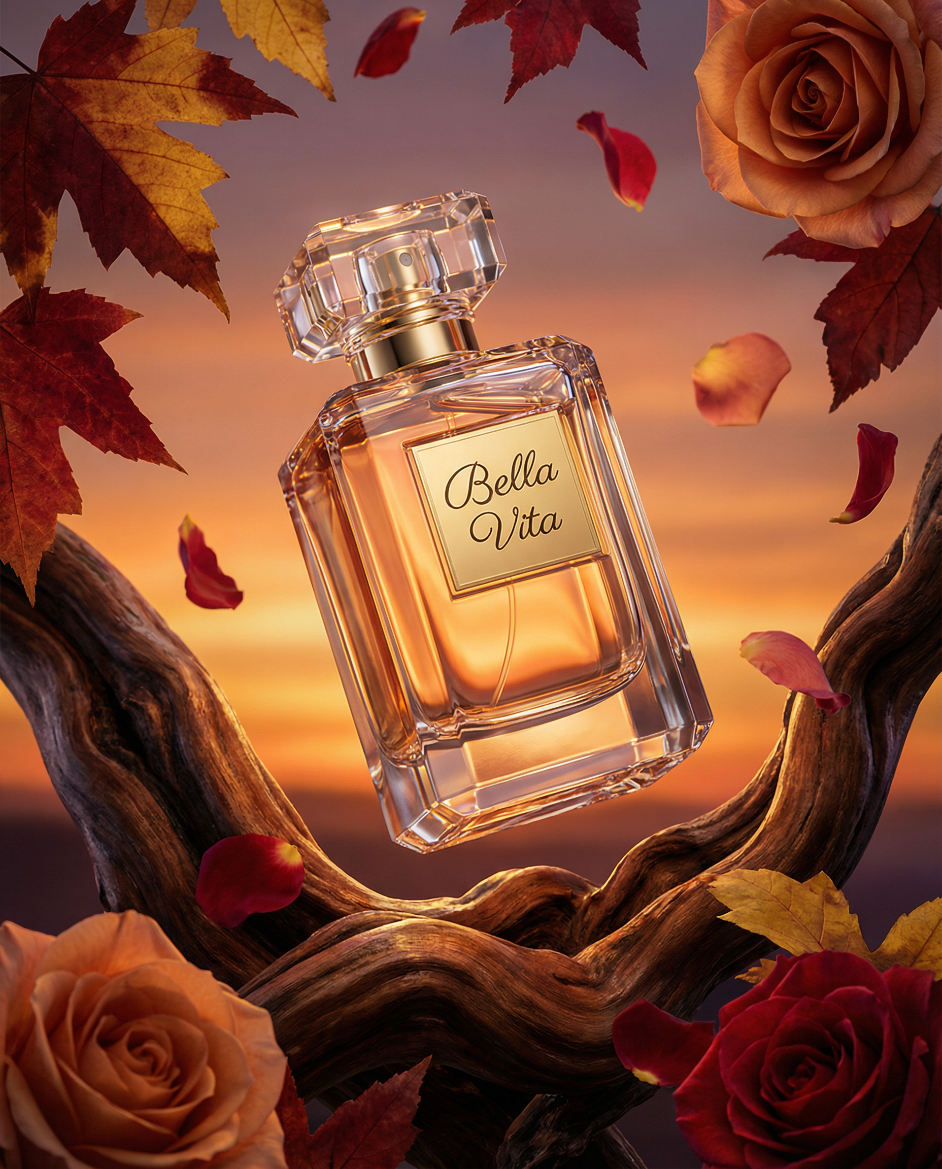 Autumn Perfume Bottle