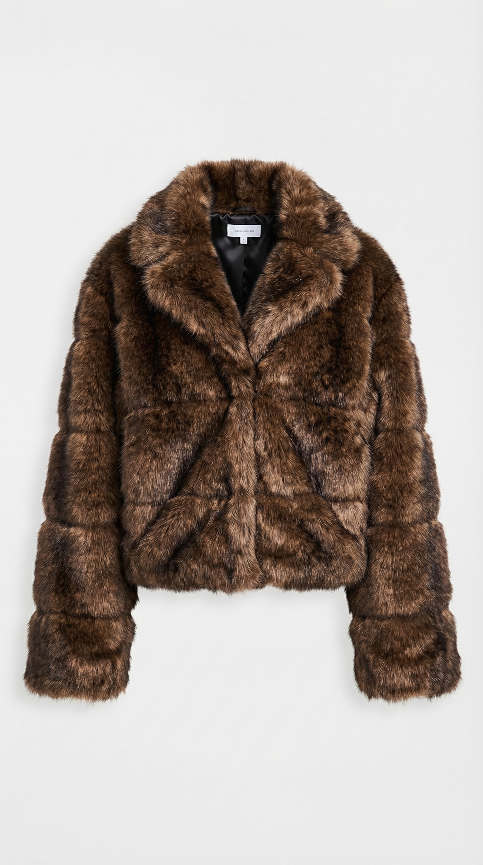 Luxury Faux Fur Jacket Product Photography