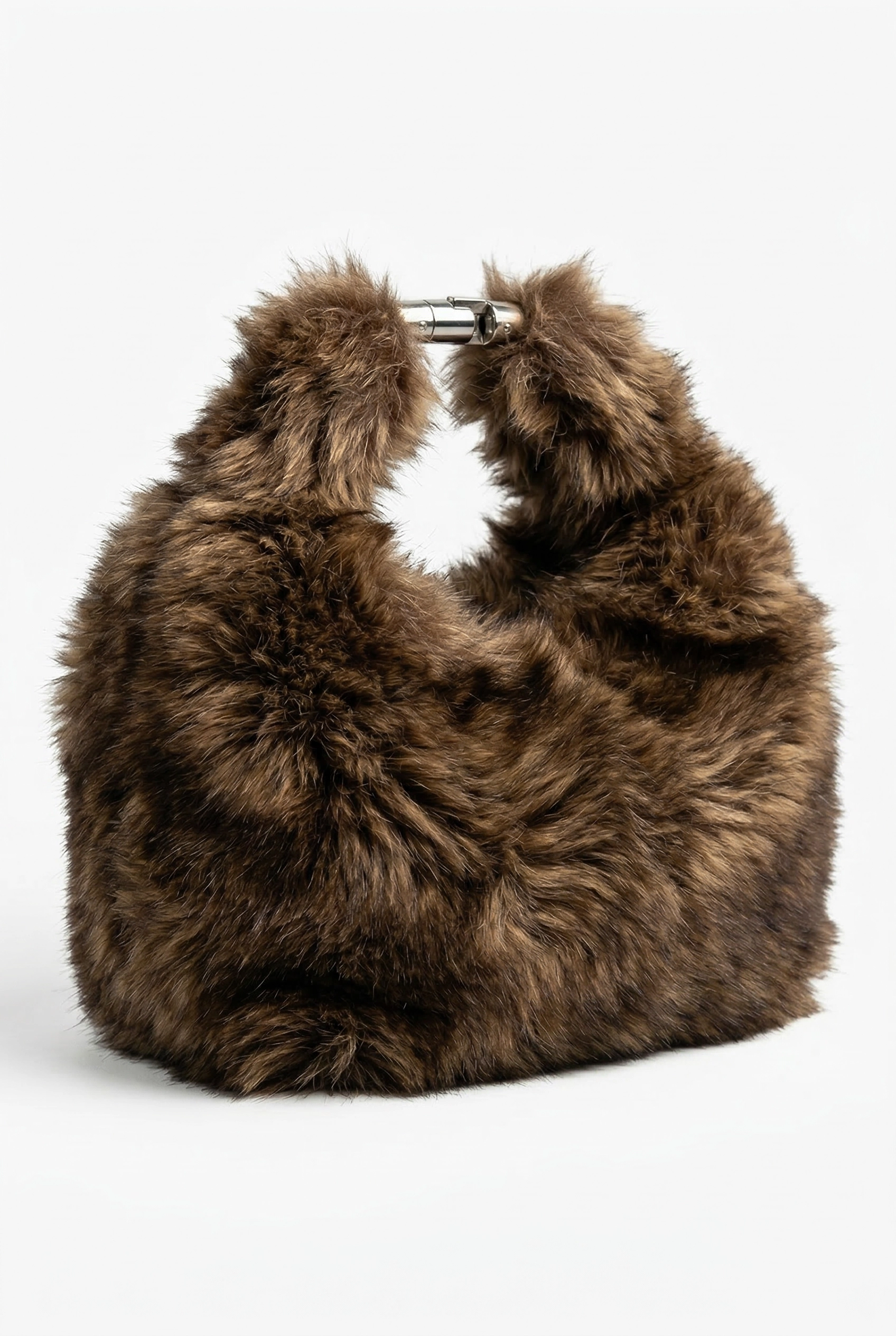 Luxury Faux Fur Handbag Product Photography