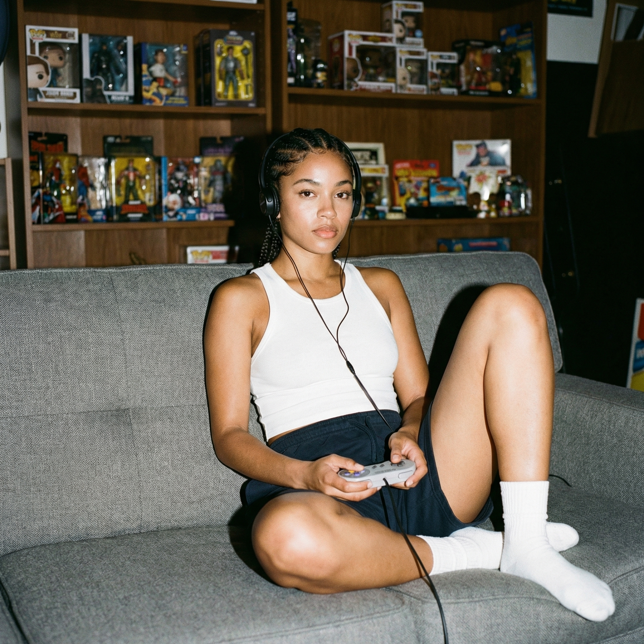 Flash Gamer Couch Portrait