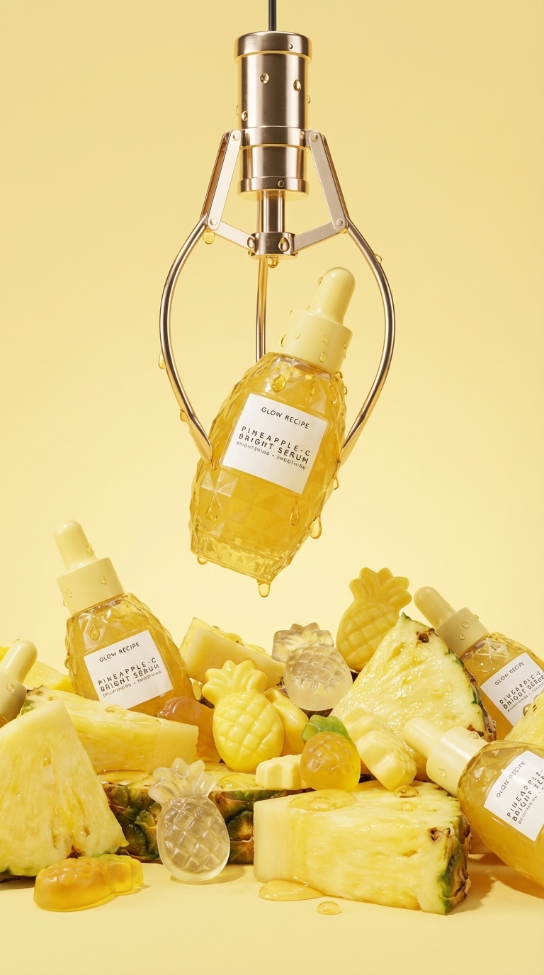 Luxury Vitamin C Serum Campaign Portrait