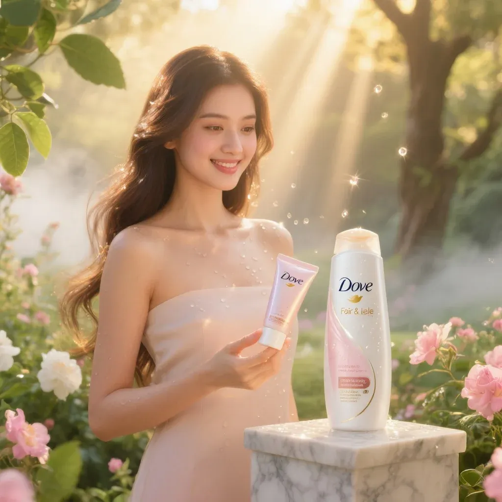 Natural Beauty Skincare Garden Advertisement