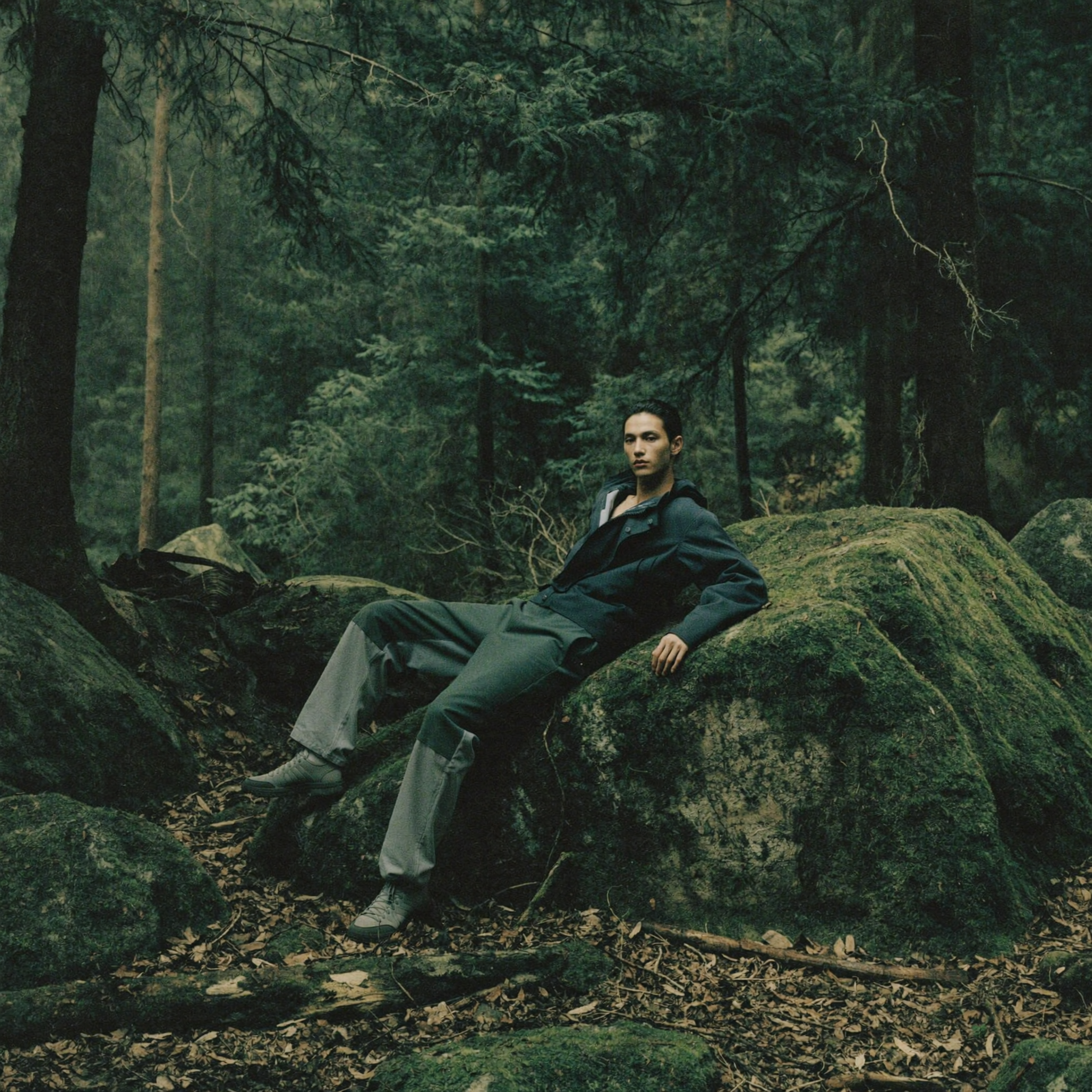 Forest Reverie Fashion Portrait