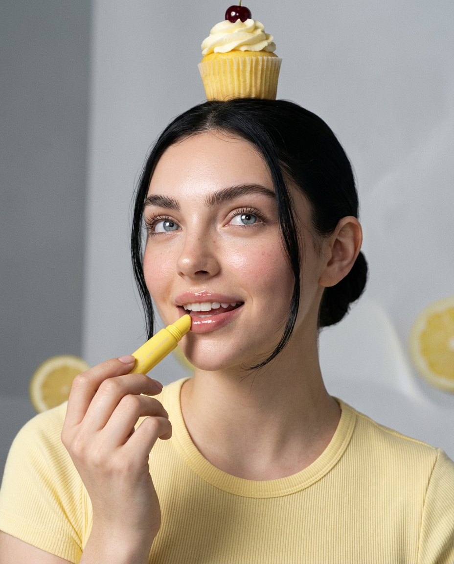 Rhode Lemon Lip Tint Campaign