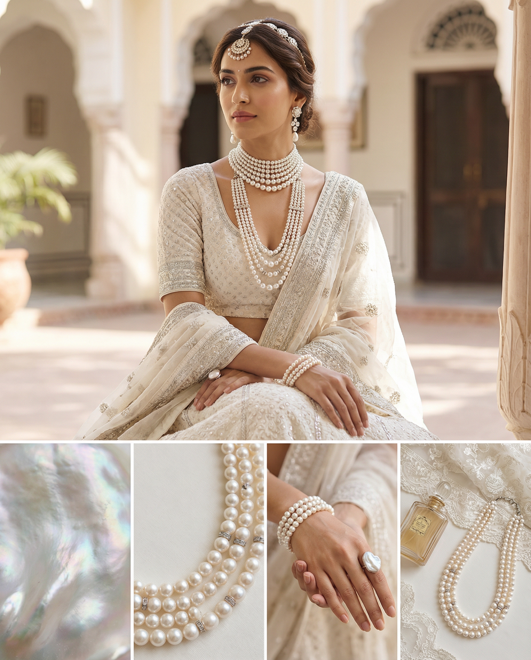 Luxury Bridal Jewellery Visual Prompt Collection
