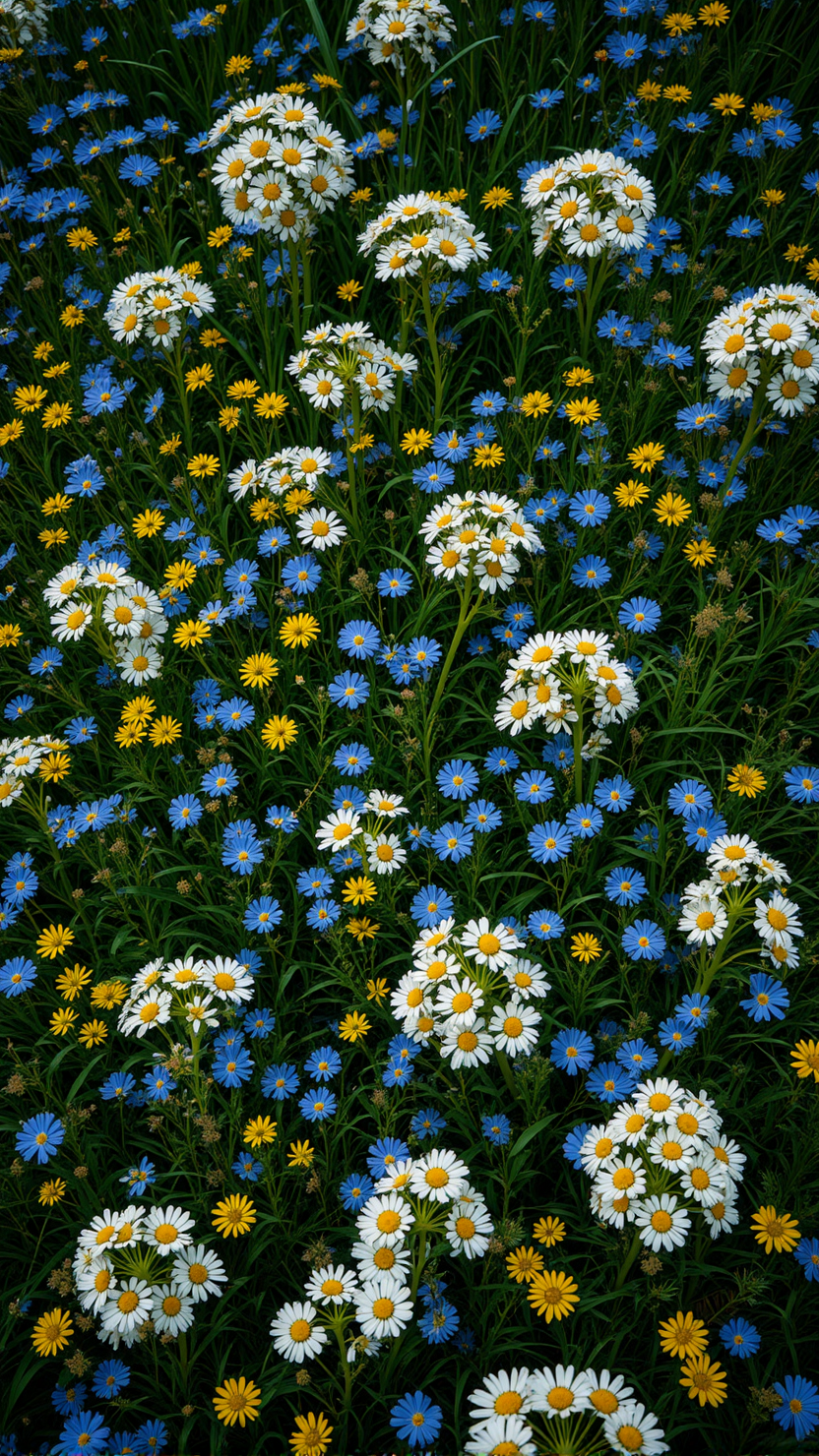 Blue & Gold Meadow