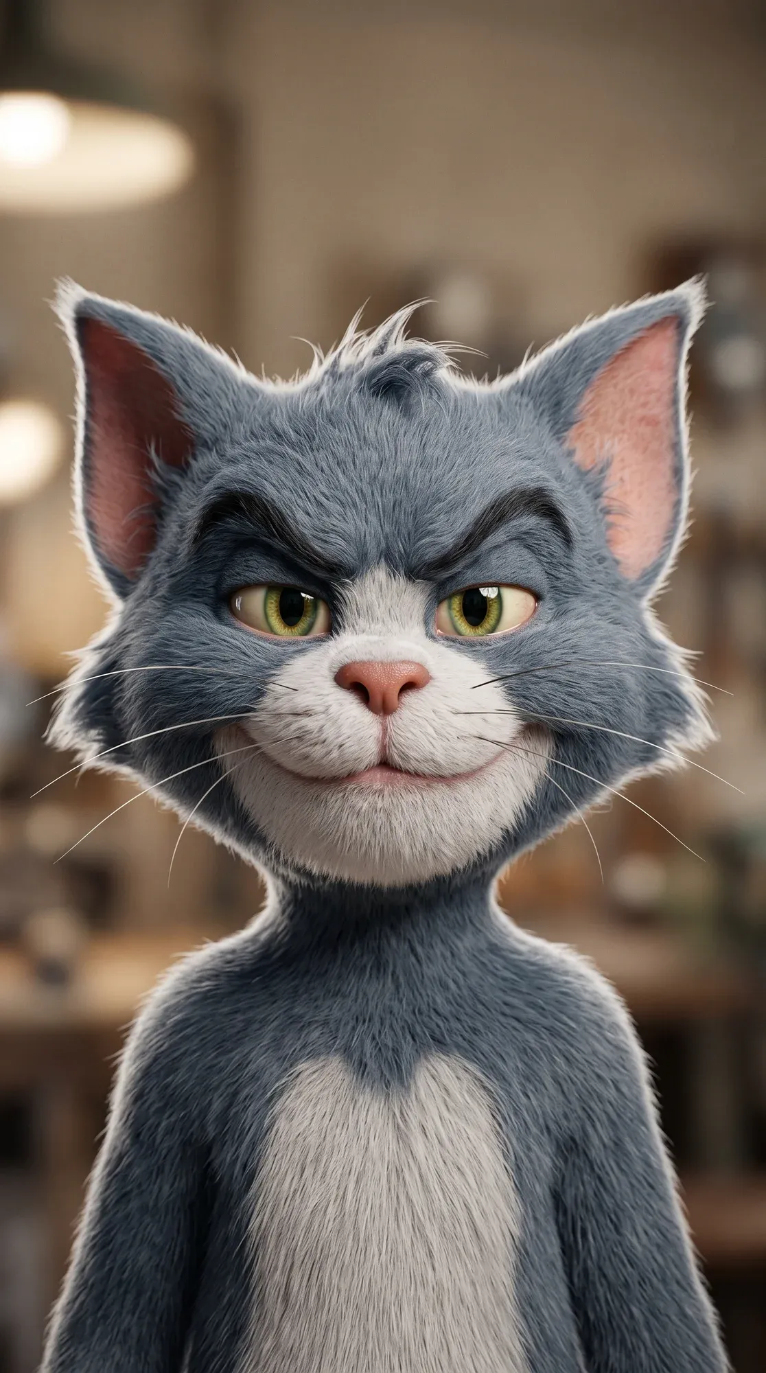 Tom hiperrealista 3D